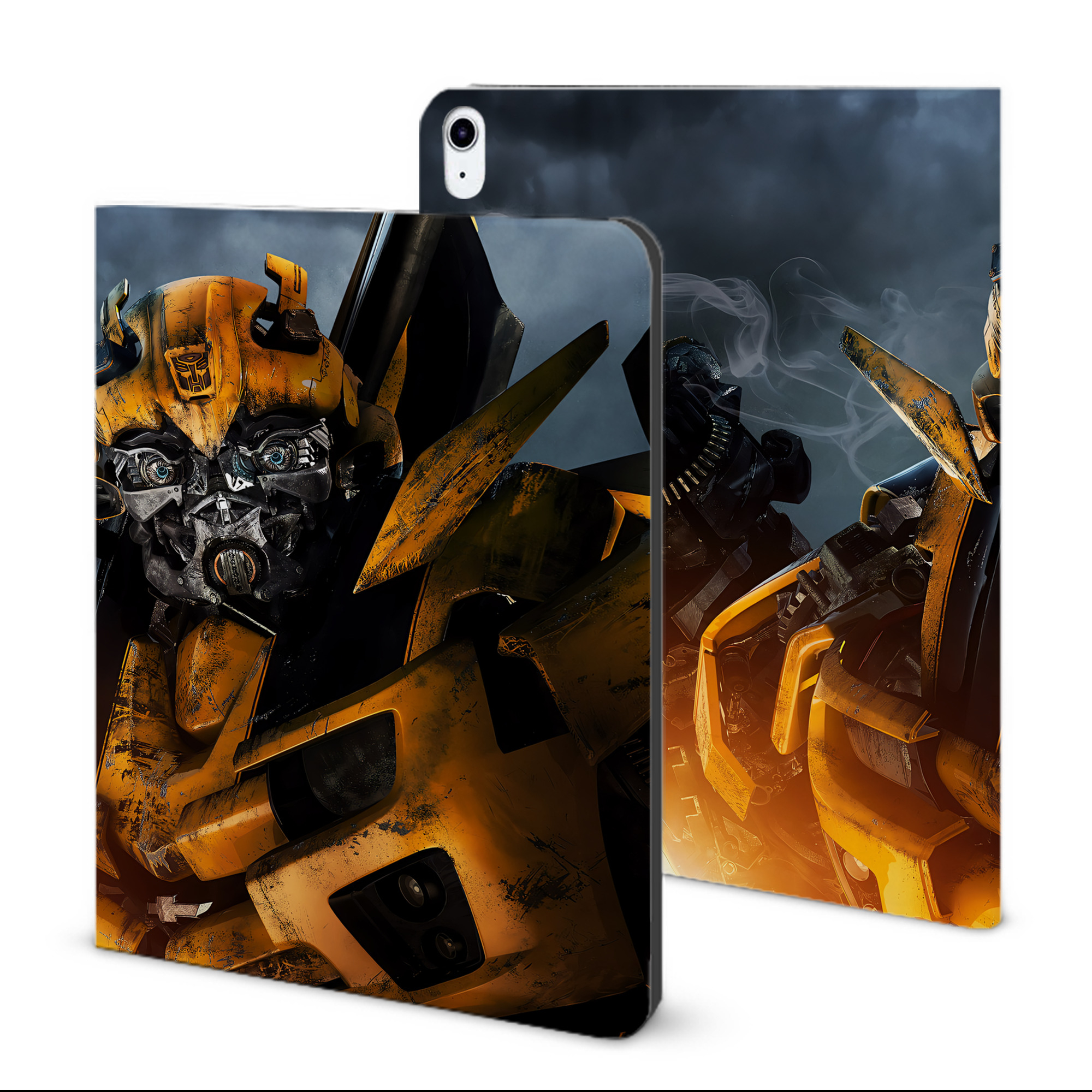 （画像用） Transformers トランスフォーマー IPad ケース ブック型 PUレザー TPU 耐衝撃 軽量 薄型 ペン収納なし 全面保護 IPad 各モデル対応